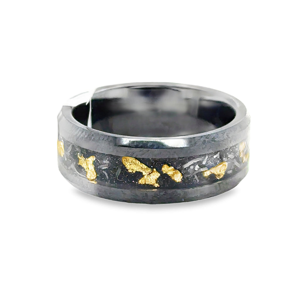 Precious Metal (No Stones) Wedding Bands  -  Men'