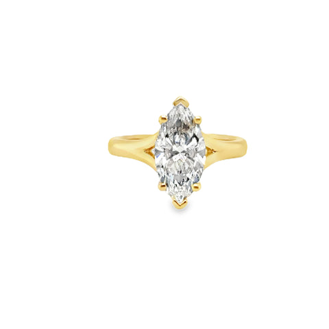 Lab Engagement Ring