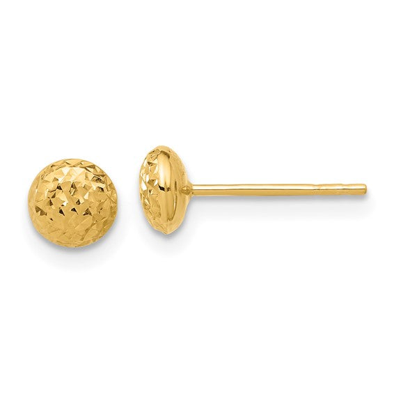 Precious Metal (No Stones) Earring