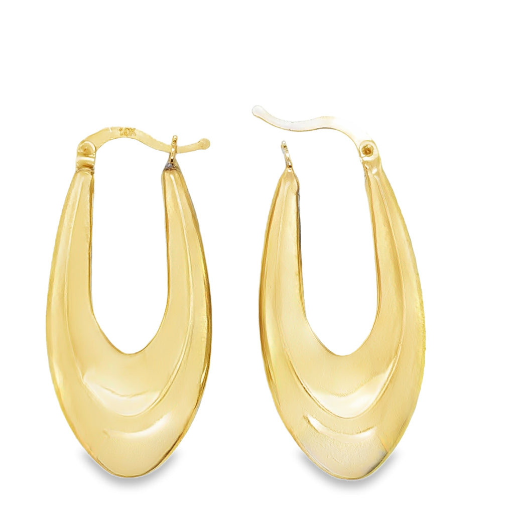 Precious Metal (No Stones) Earring