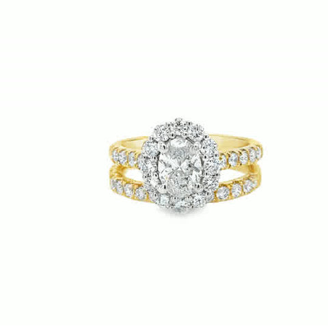 Lab Engagement Ring