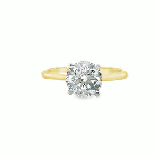 Lab Engagement Ring