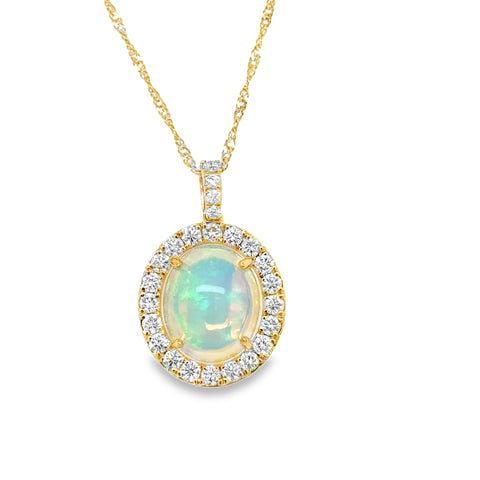 Colored Stone Pendant
