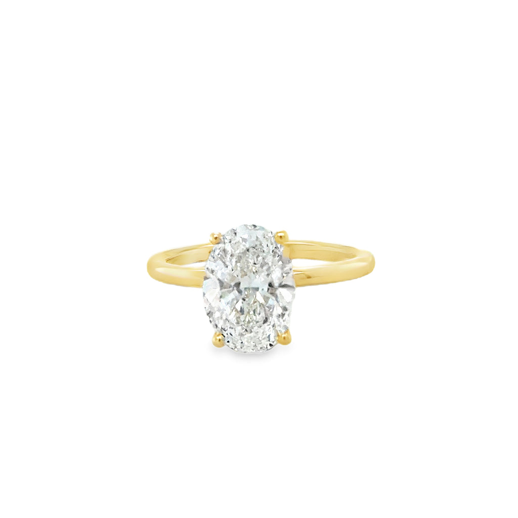 Lab Engagement Ring