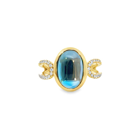 Colored Stone Rings  -  Women'