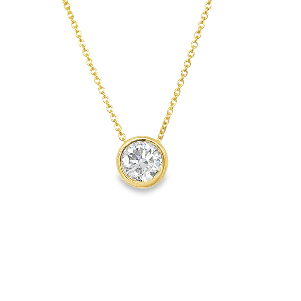 Lab Diamond Pendants/ Necklace