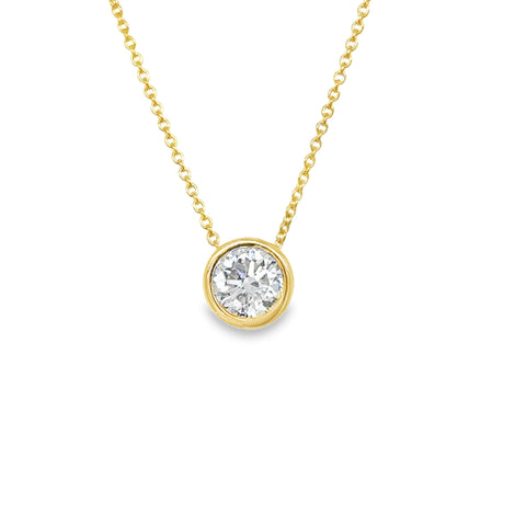 Lab Diamond Pendants/ Necklace