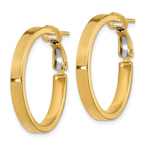 Precious Metal (No Stones) Earring