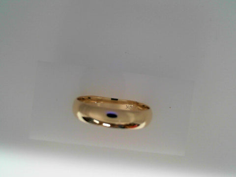 Precious Metal (No Stones) Wedding Bands  -  Men'