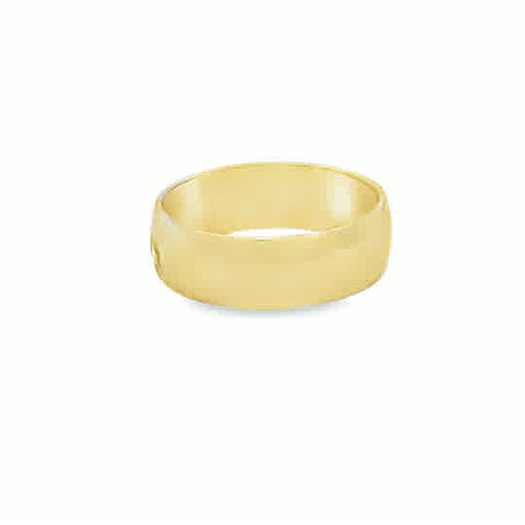 Precious Metal (No Stones) Wedding Bands  -  Men'