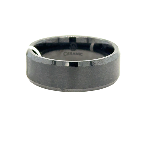 Precious Metal (No Stones) Wedding Bands  -  Men'