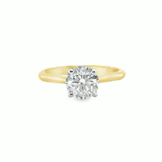 Lab Engagement Ring
