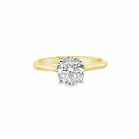 Lab Engagement Ring
