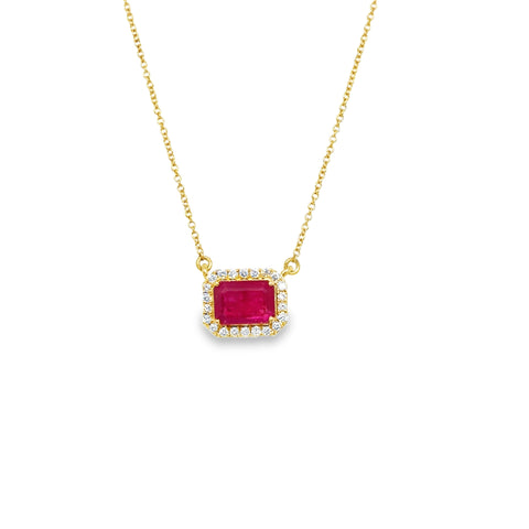 Colored Stone Pendant