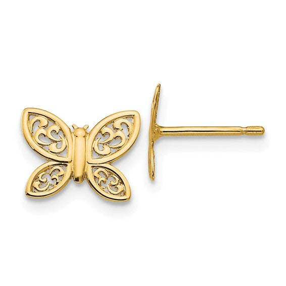 Precious Metal (No Stones) Earring