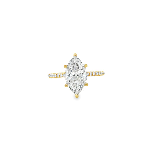 Lab Engagement Ring