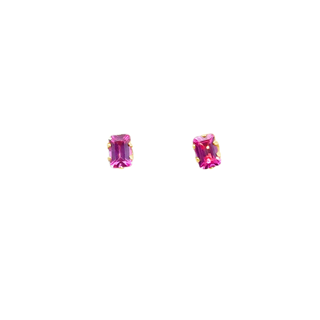 Colored Stone Earring