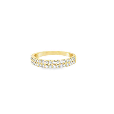 Diamond Wedding Bands  -  Women'