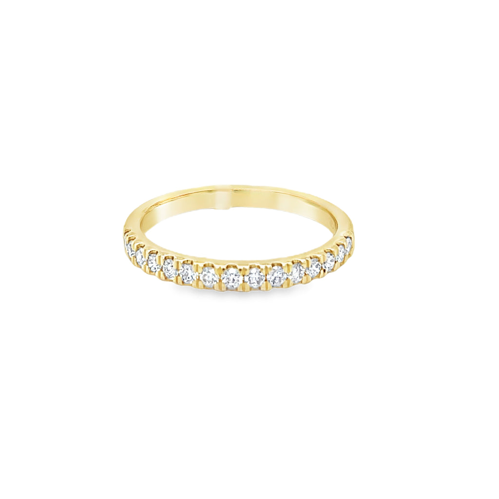 Lab Diamond Wedding Band