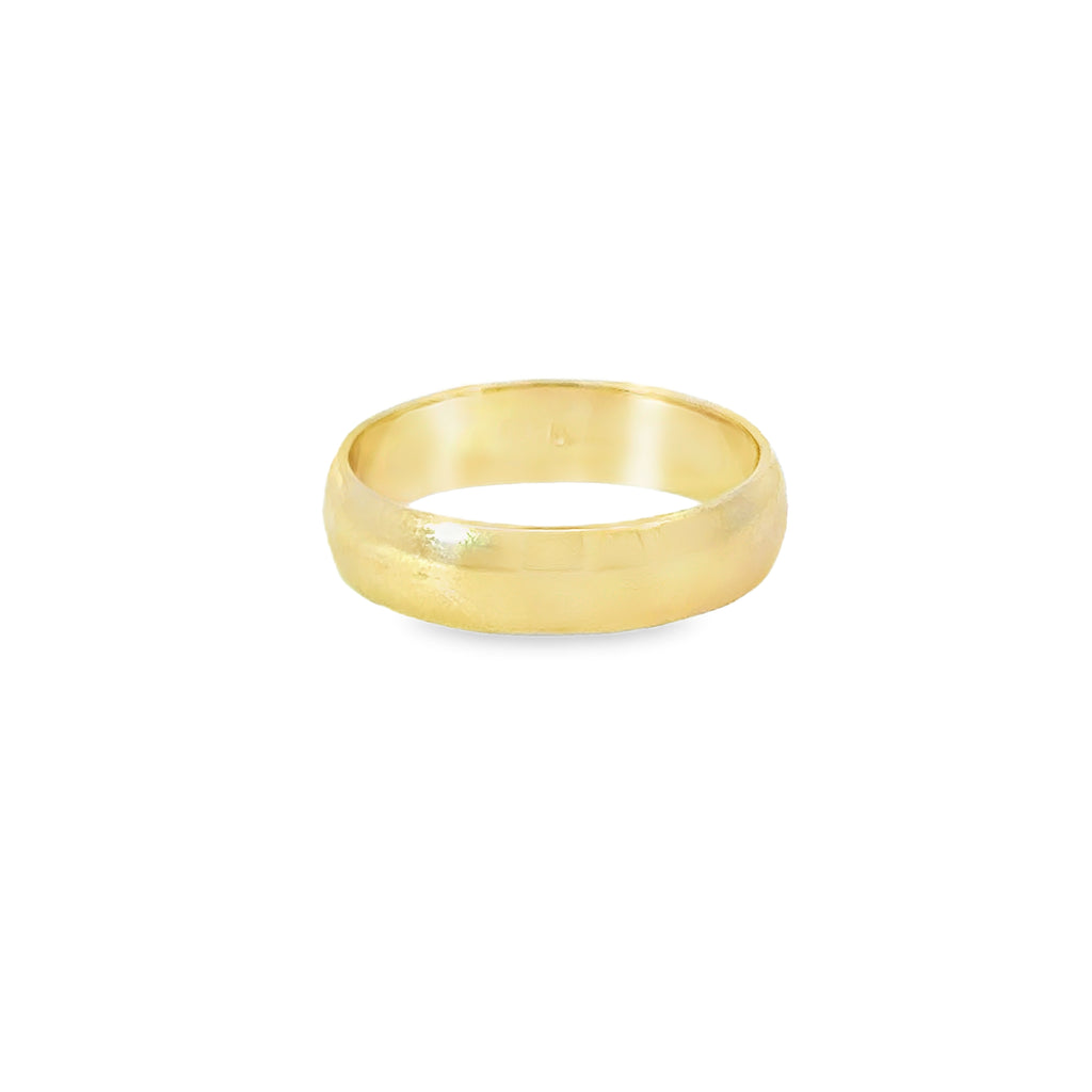 Precious Metal (No Stones) Wedding Bands  -  Men'
