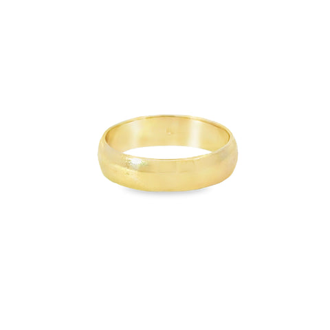 Precious Metal (No Stones) Wedding Bands  -  Men'