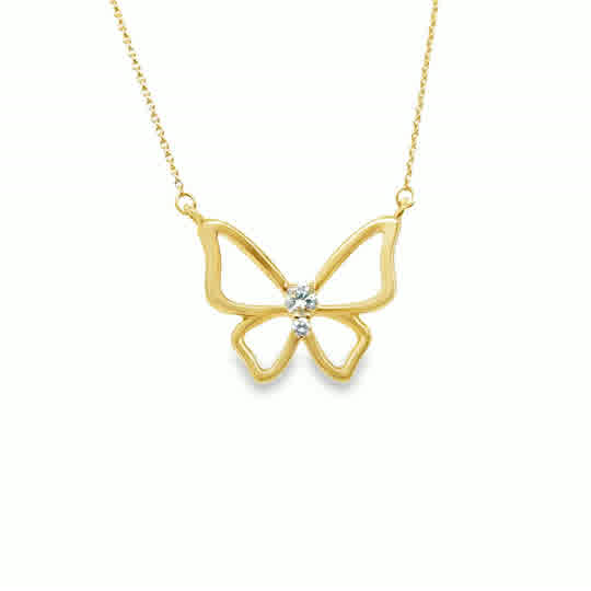 Lab Diamond Pendants/ Necklace