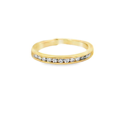 Precious Metal (No Stones) Wedding Bands  -  Women'