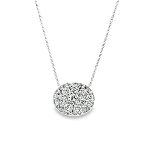 Lab Diamond Pendants/ Necklace
