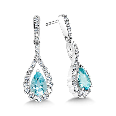 Colored Stone Earring