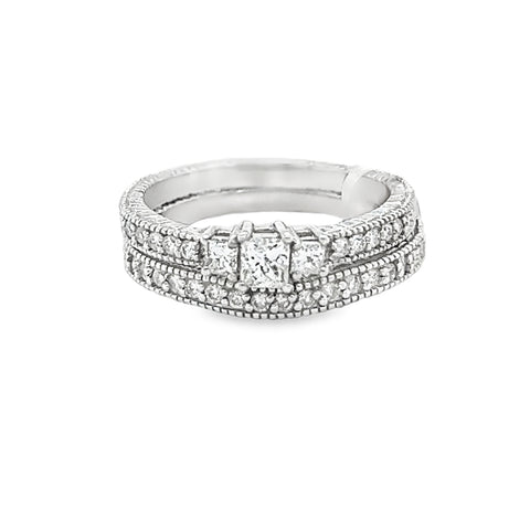 Diamond Wedding Bands  -  Women'