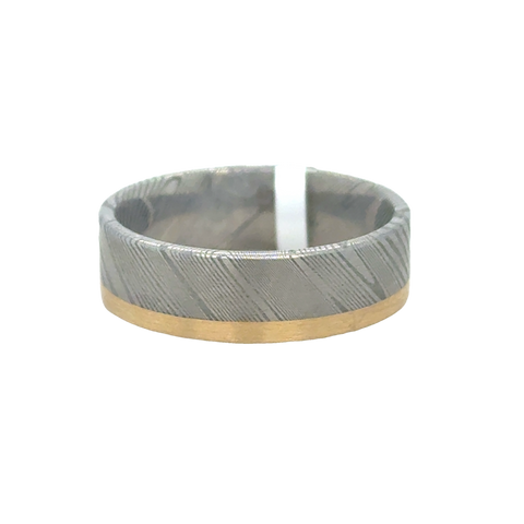 Precious Metal (No Stones) Wedding Bands  -  Men'