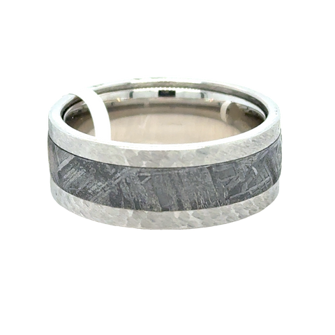 Precious Metal (No Stones) Wedding Bands  -  Men'