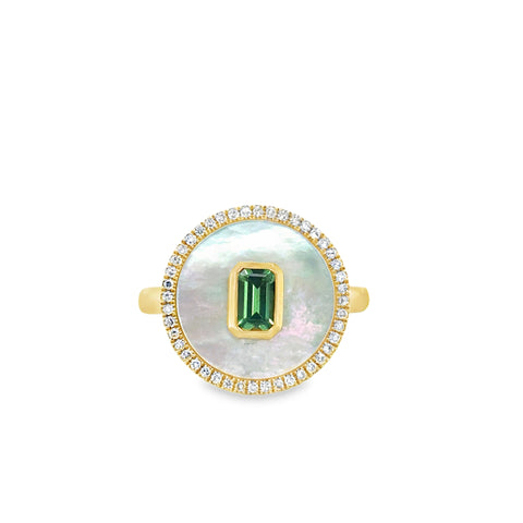 Colored Stone Rings  -  Women'