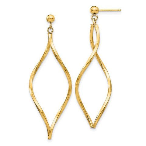 Precious Metal (No Stones) Earring