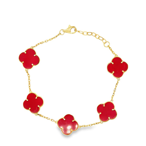 Colored Stone Bracelet