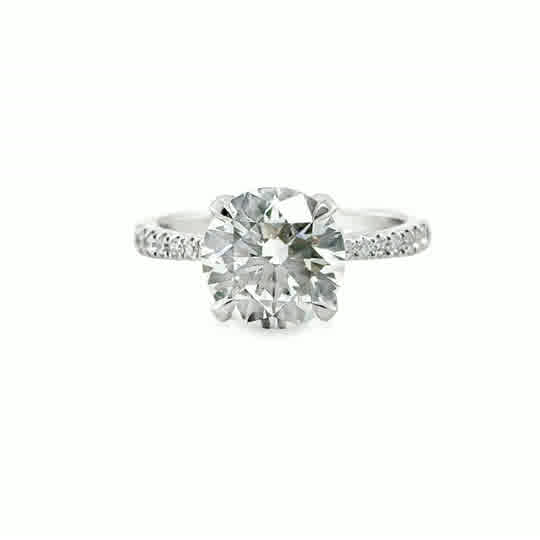 Lab Engagement Ring