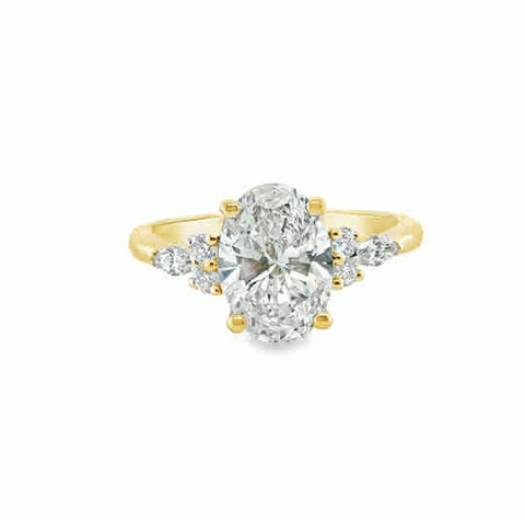 Lab Engagement Ring
