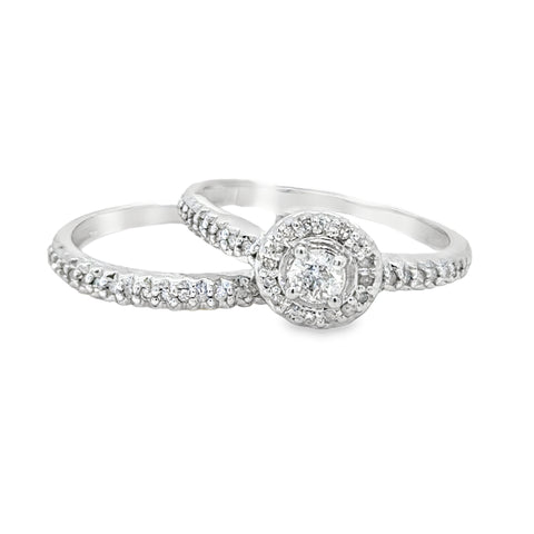Diamond Wedding Set