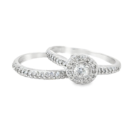 Diamond Wedding Set
