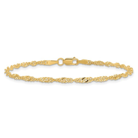 Precious Metal (No Stones) Bracelet