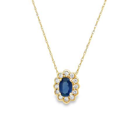 Colored Stone Pendant