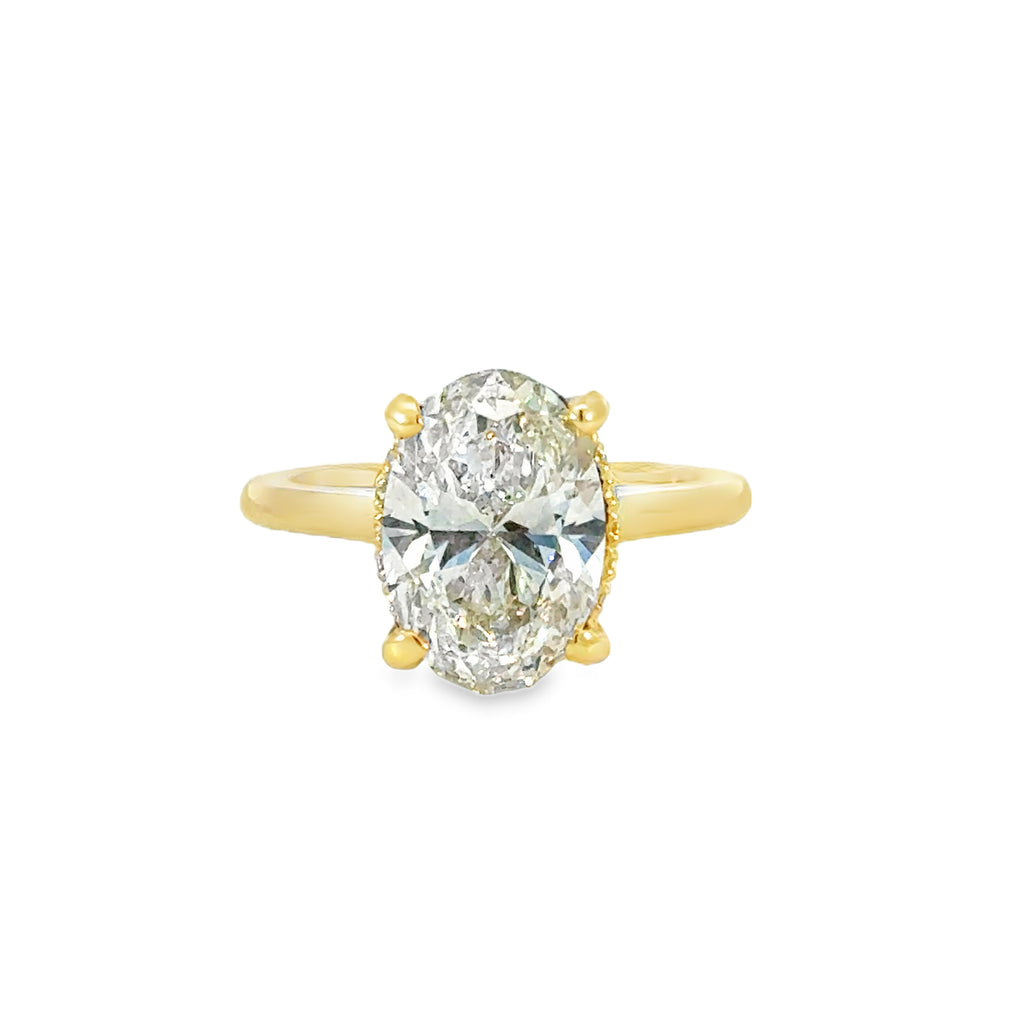 Lab Engagement Ring
