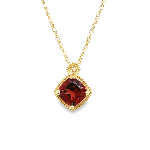 Colored Stone Pendant