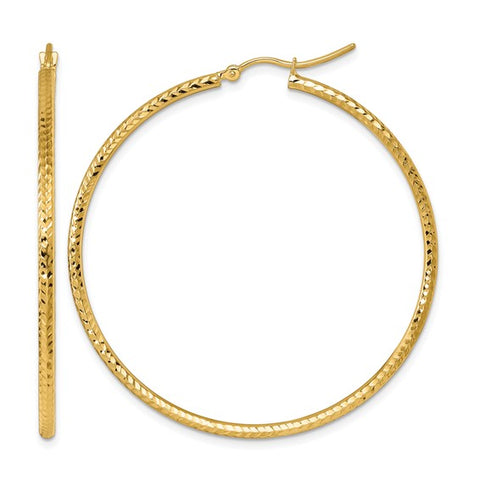 Precious Metal (No Stones) Earring