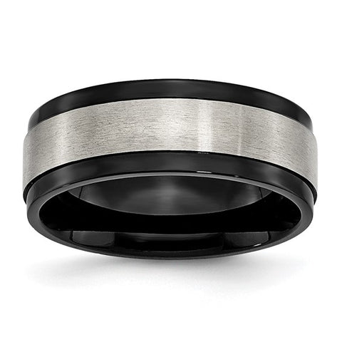 Precious Metal (No Stones) Wedding Bands  -  Men'