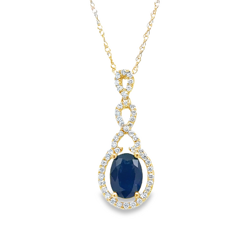 Colored Stone Pendant
