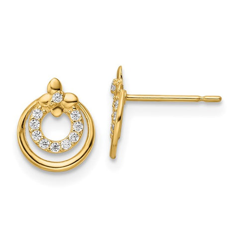 Precious Metal (No Stones) Earring