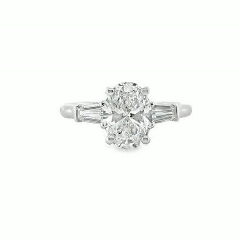 Lab Engagement Ring