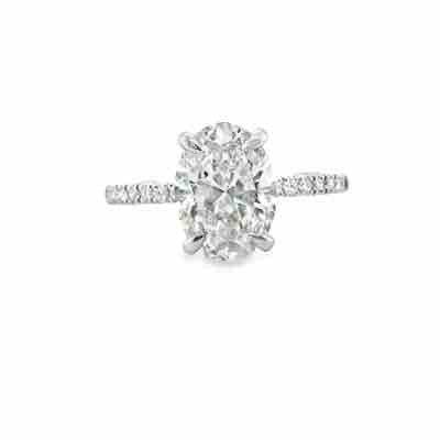 Lab Engagement Ring
