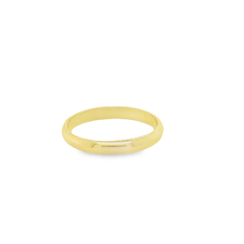 Precious Metal (No Stones) Wedding Bands  -  Men'